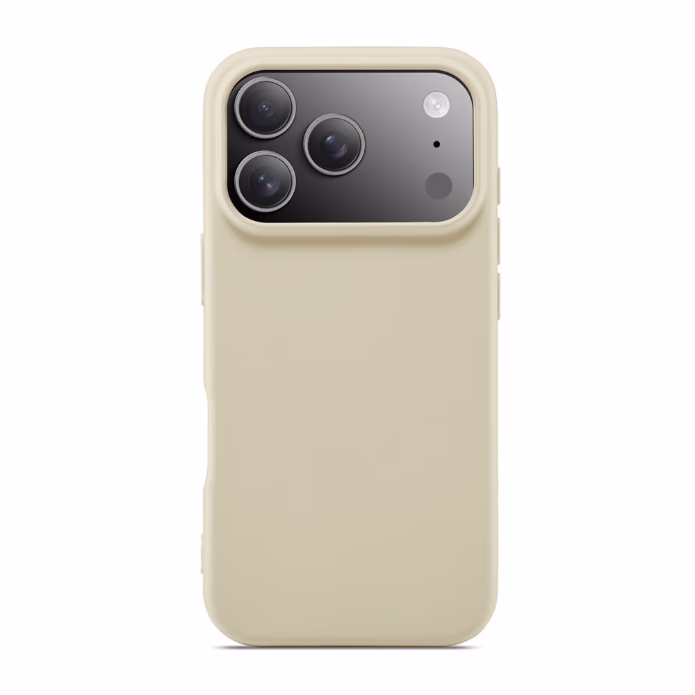 Чехол WOO Liquid Silicone iPhone 17 Pro, Beige