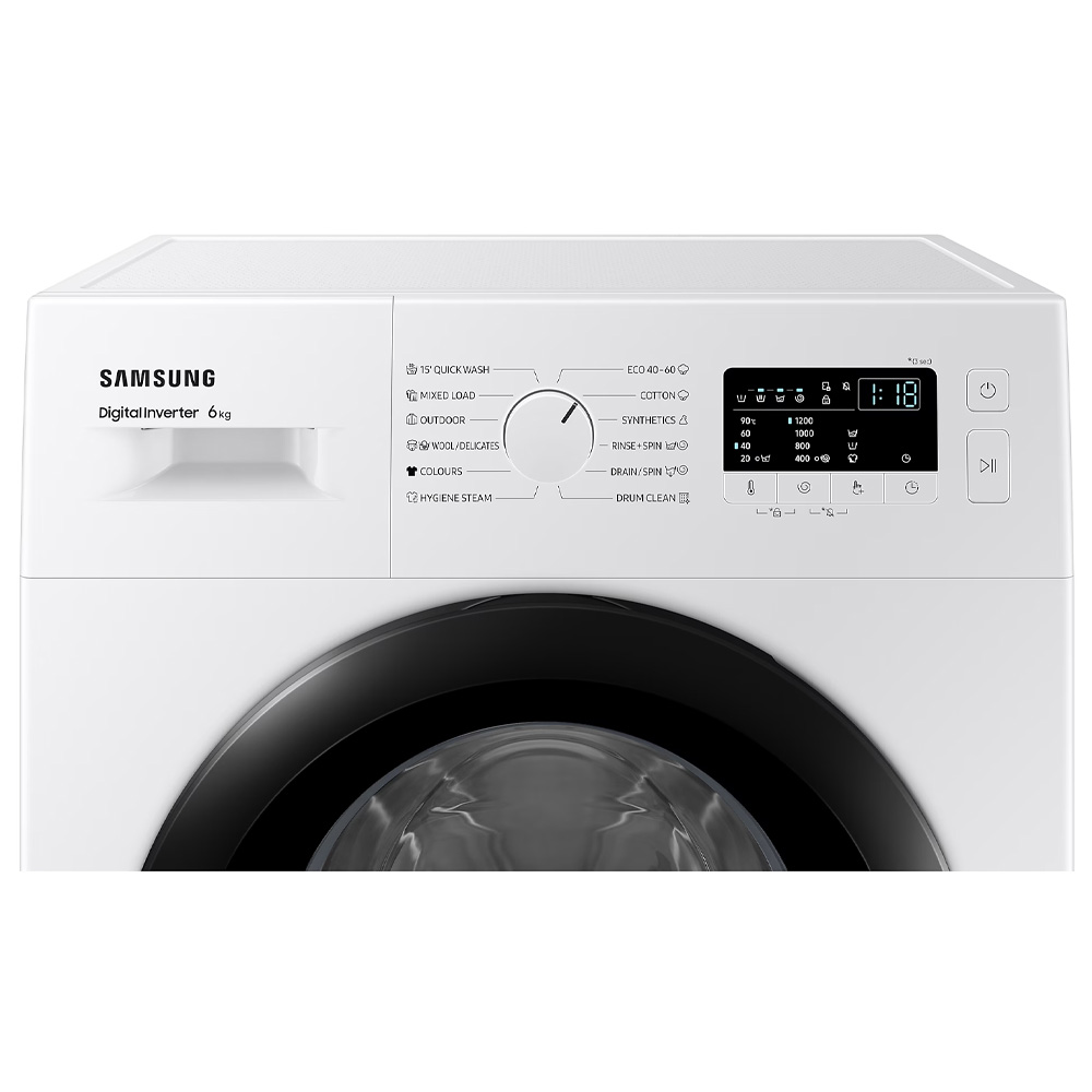 Стиральная машина Samsung WW60A3120BE 6 кг / 1200 об/мин / C / Белый photo 3