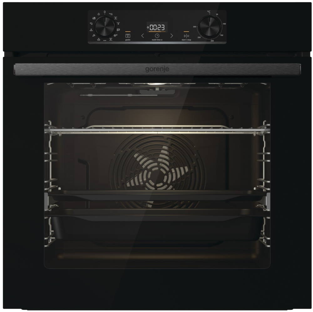 Cuptor electric incorporabil Gorenje BOS6737E13BG / 77 l. / A / Negru photo 1