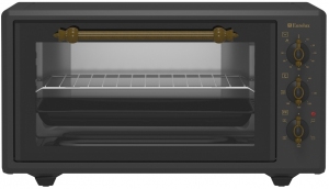 Cuptor electric Eurolux MOEMRGC45BG, 45 l, 1400 W, Negru thumbnav