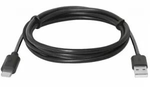 Cablu USB-A - Lightning Defender ACH01-03BH negru, USB-Lightning