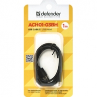 Кабель USB-A - Lightning Defender ACH01-03BH negru, USB-Lightning thumbnav 3