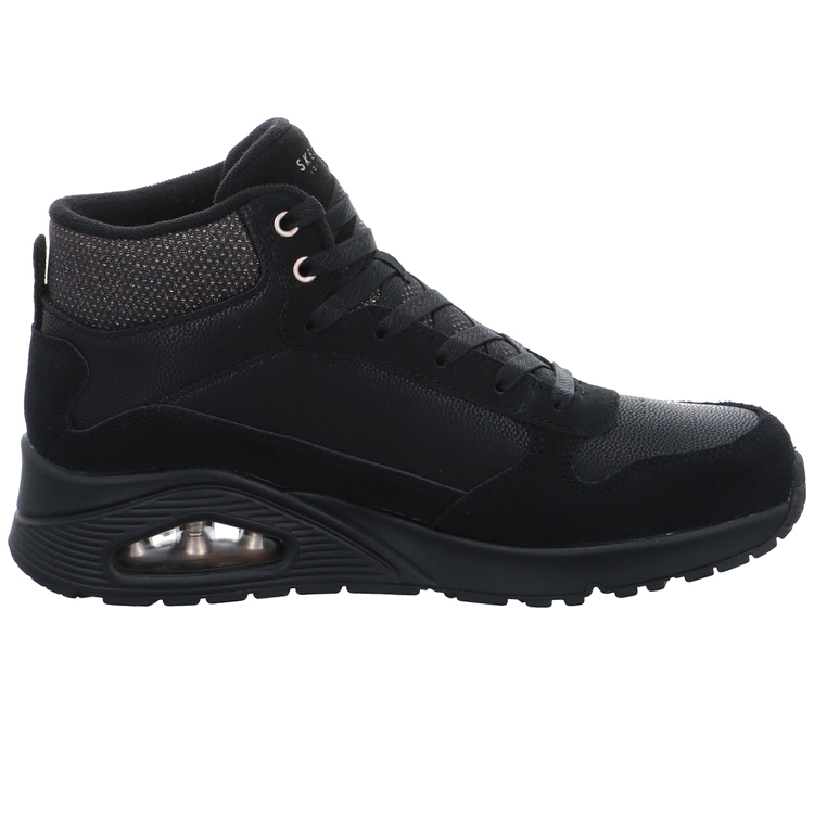 Ботинки Skechers UNO - STACRE SHINE / Женский / 36.5 / Черный photo 2