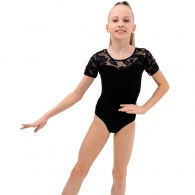 Купальник гимнастический короткий рукав Grace Dance TS Gymnastics thumbnav