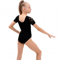 Купальник гимнастический короткий рукав Grace Dance TS Gymnastics thumbnav 2