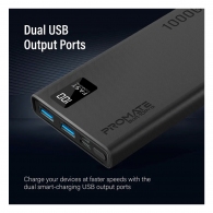 Acumulator extern Promate BOLT-10 Pro Black thumbnav 4