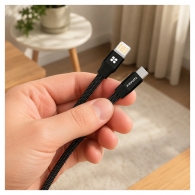 Cablu USB-A - USB Type-C Promate Coiline-C Black thumbnav 5