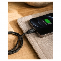 Cablu USB-A - USB Type-C Promate Coiline-C Black thumbnav 7