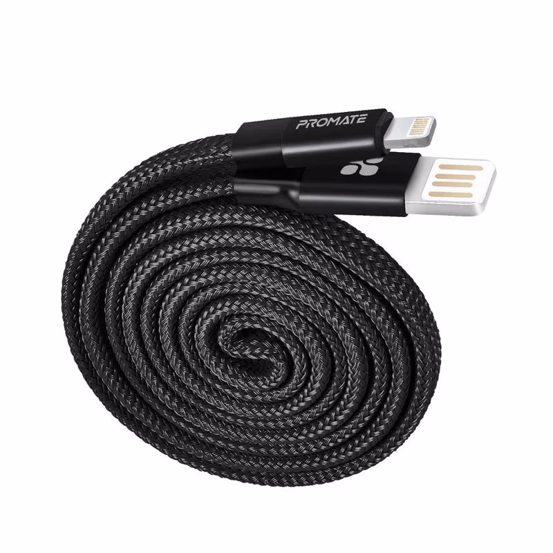 Кабель USB-A - Lightning Promate Coiline-i