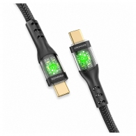 Cablu USB Type-C - USB Type-C Promate TransLine-CC Black thumbnav 3