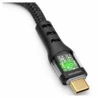 Cablu USB Type-C - USB Type-C Promate TransLine-CC Black thumbnav 4