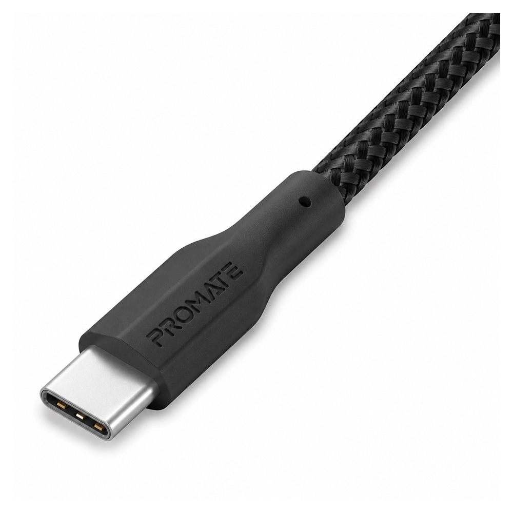 Кабель USB-A - USB Type-C Promate AISXCORDACBK 1 /1м /Черный photo 2