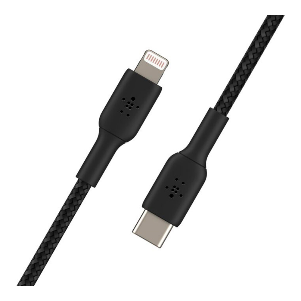 Кабель USB Type-C - Lightning Belkin BoostCharge Pro 2m, Black (CAA004BT2MBK) photo 4