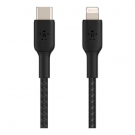 Кабель USB Type-C - Lightning Belkin BoostCharge Pro 2m, Black (CAA004BT2MBK) thumbnav 2