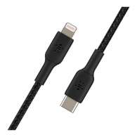 Кабель USB Type-C - Lightning Belkin BoostCharge Pro 2m, Black (CAA004BT2MBK) thumbnav 4