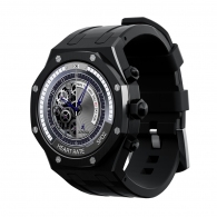 Charome Smart Watch HD Call T12 Amoled, Black thumbnav 1