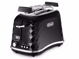 Prajitor de paine Delonghi Brillante CTJ 2103.BK, 2, 900 W, Negru