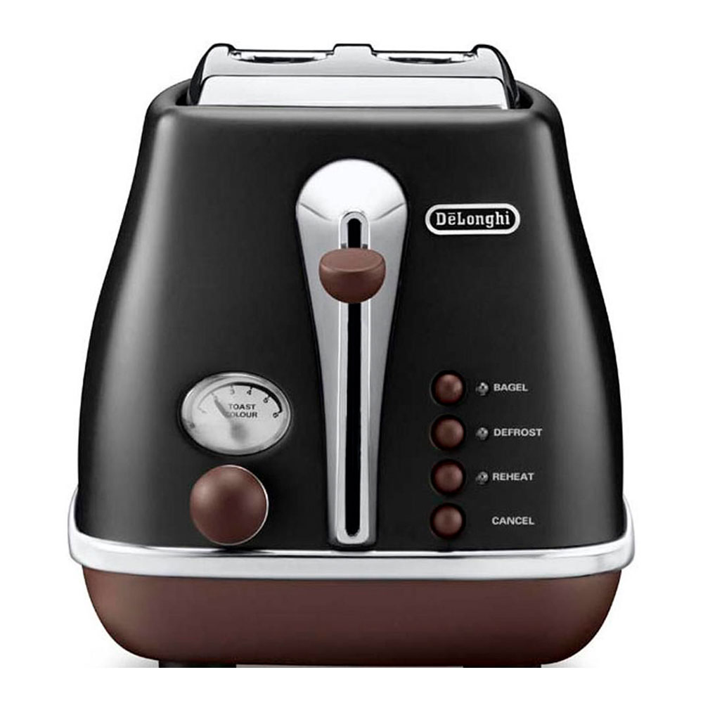 Тостер Delonghi Icona Vintage CTOV2103.BK photo 1 Тостер Delonghi Icona Vintage CTOV2103.BK photo 1