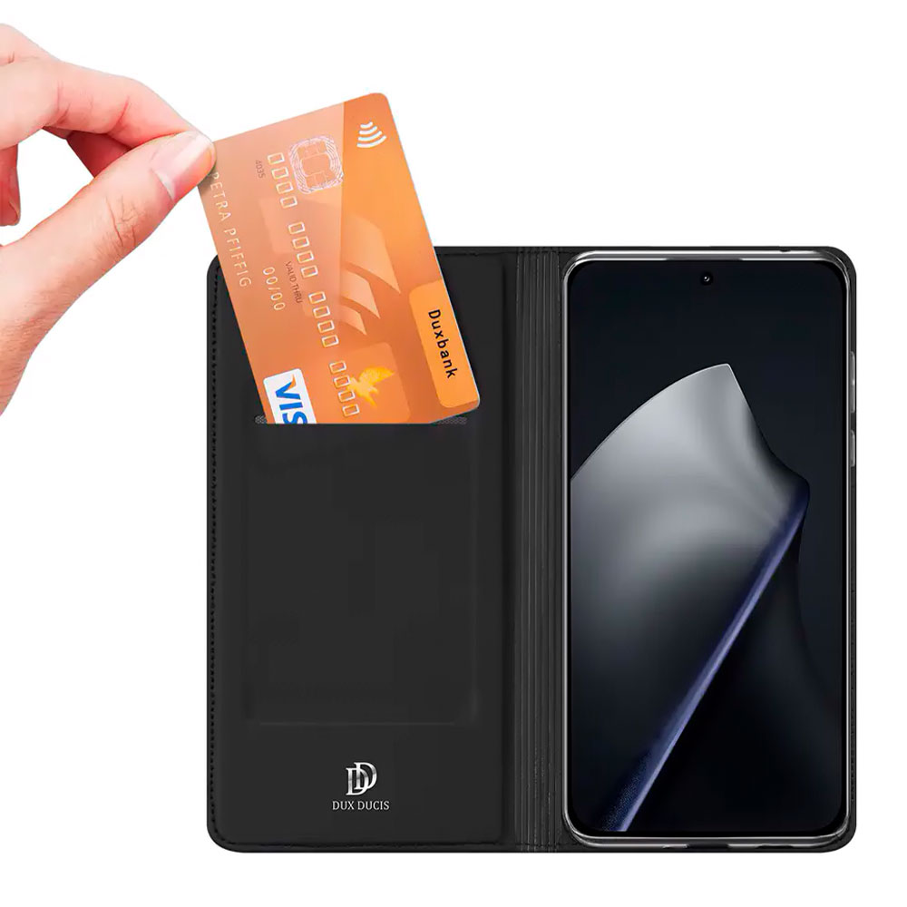 Husa Dux Ducis Flip SKINPRO Xiaomi 15T Black photo 3