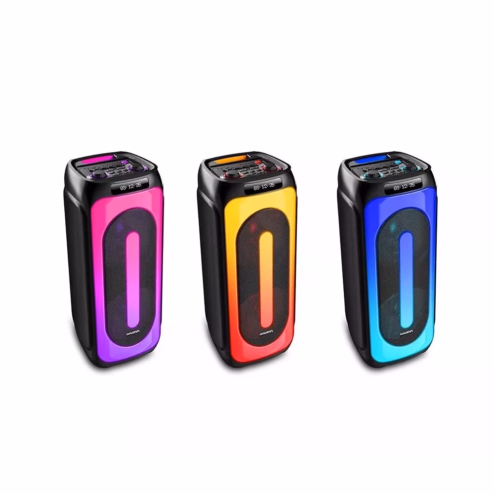 Eden Party Speaker ED-1015 with 2 Wireless Microphones 100W, 10
