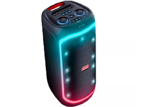Eden Party Speaker ED-839 with 2 Wireless Microphones 80W, 8", Black photo 1 Eden Party Speaker ED-839 with 2 Wireless Microphones 80W, 8", Black photo 1