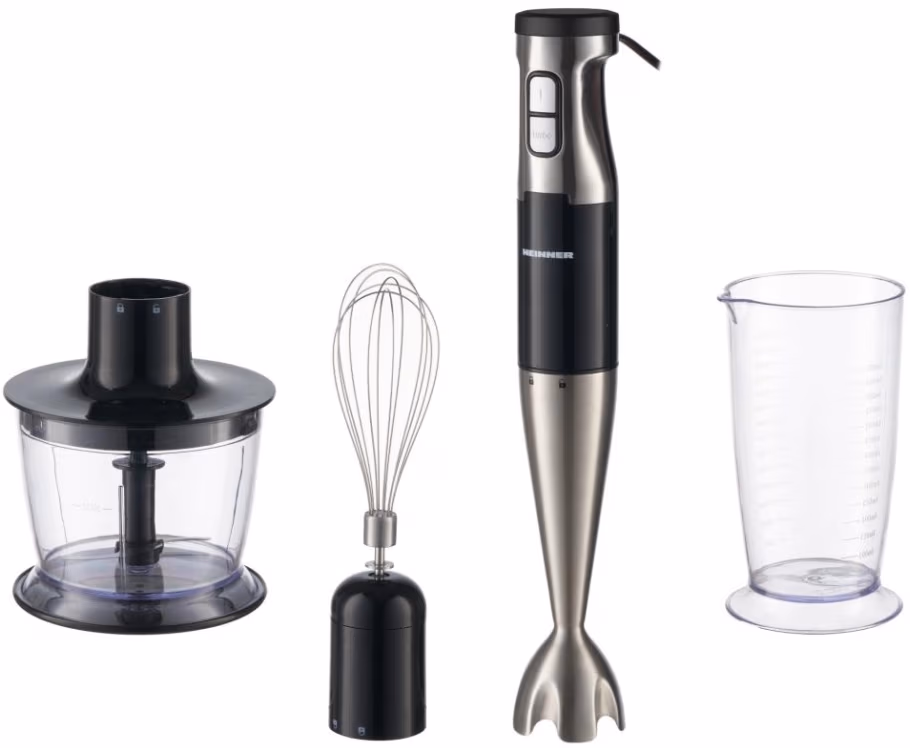 Blender Heinner HB1000XBK, 700 ml, 1000 W, 2 trepte viteza, Negru 
