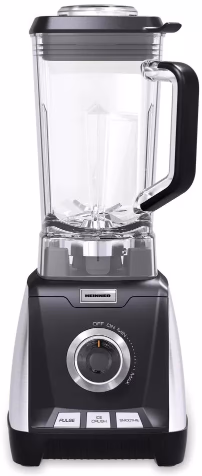 Blender Heinner HBL1500BK, 1500 W, 2 trepte viteza, Negru 