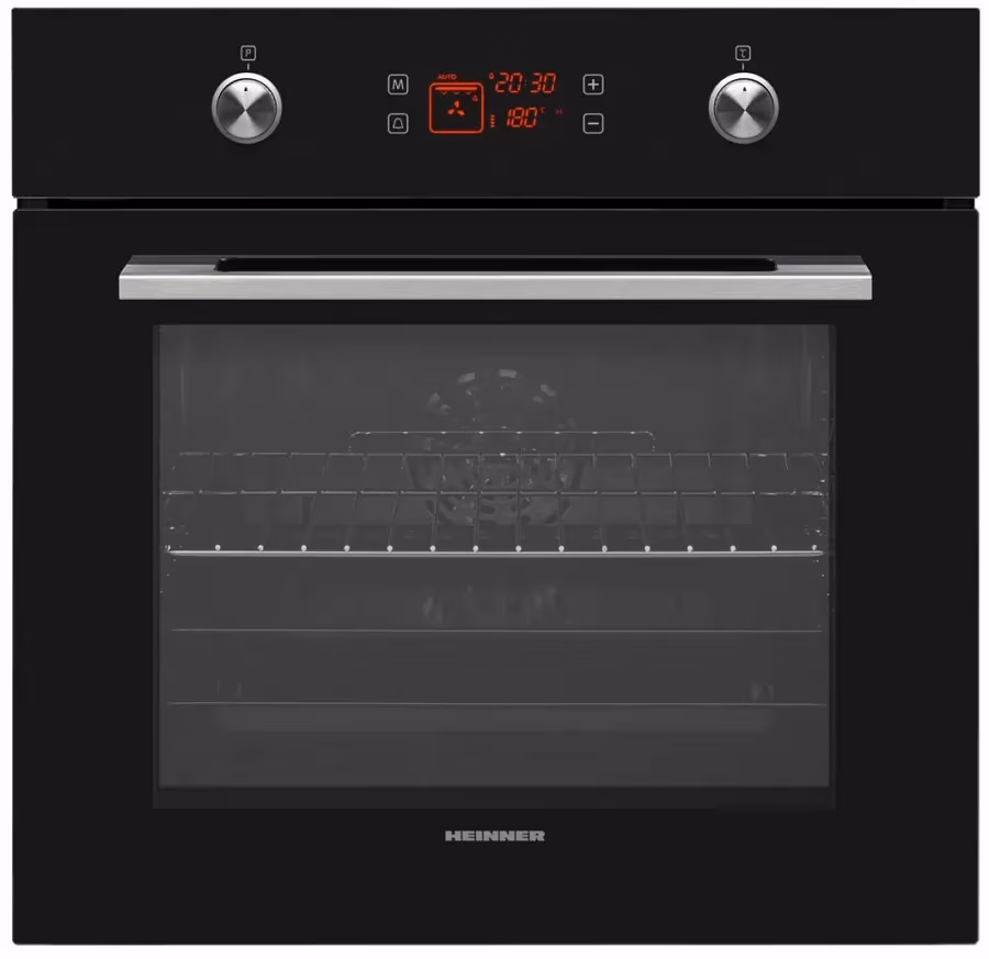 Cuptor electric incorporabil Heinner HBOV6510GCDRCGBK, 70 l, A, Negru 