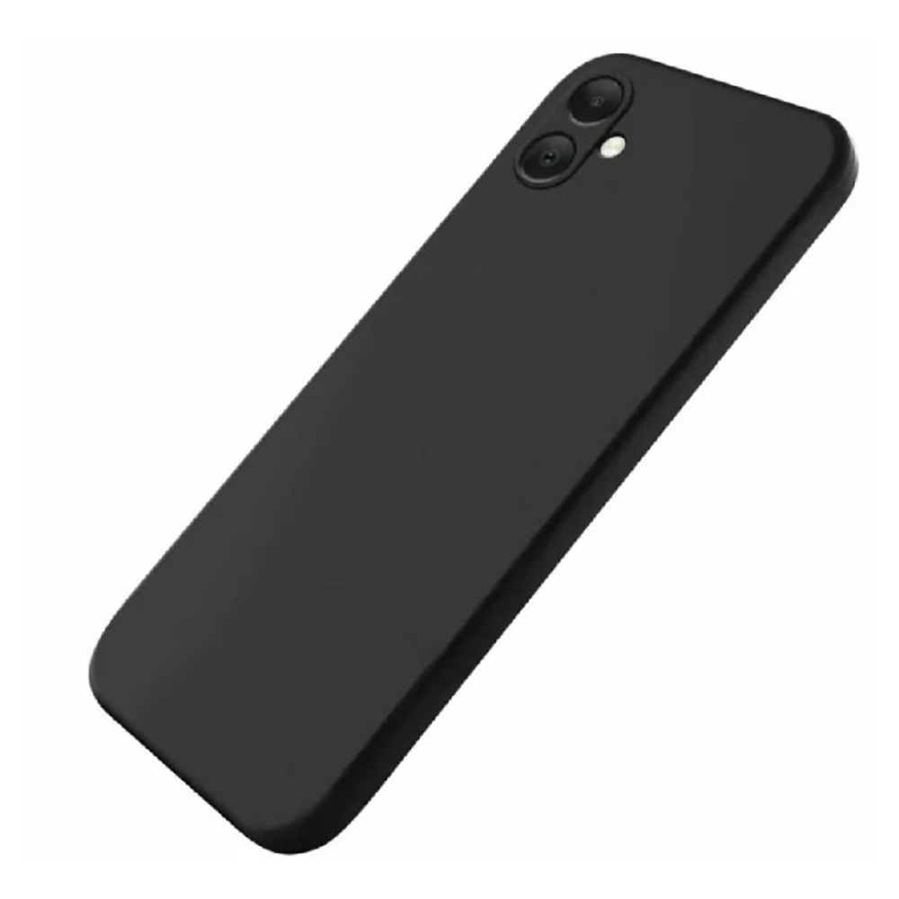 Husa Pentru smartphone Helmet Liquid Silicone Samsung A05 Negru photo 2