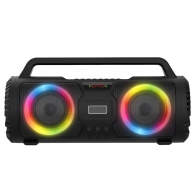 Helmet Wireless Speaker EBS-070 with Microphone, Black thumbnav 1