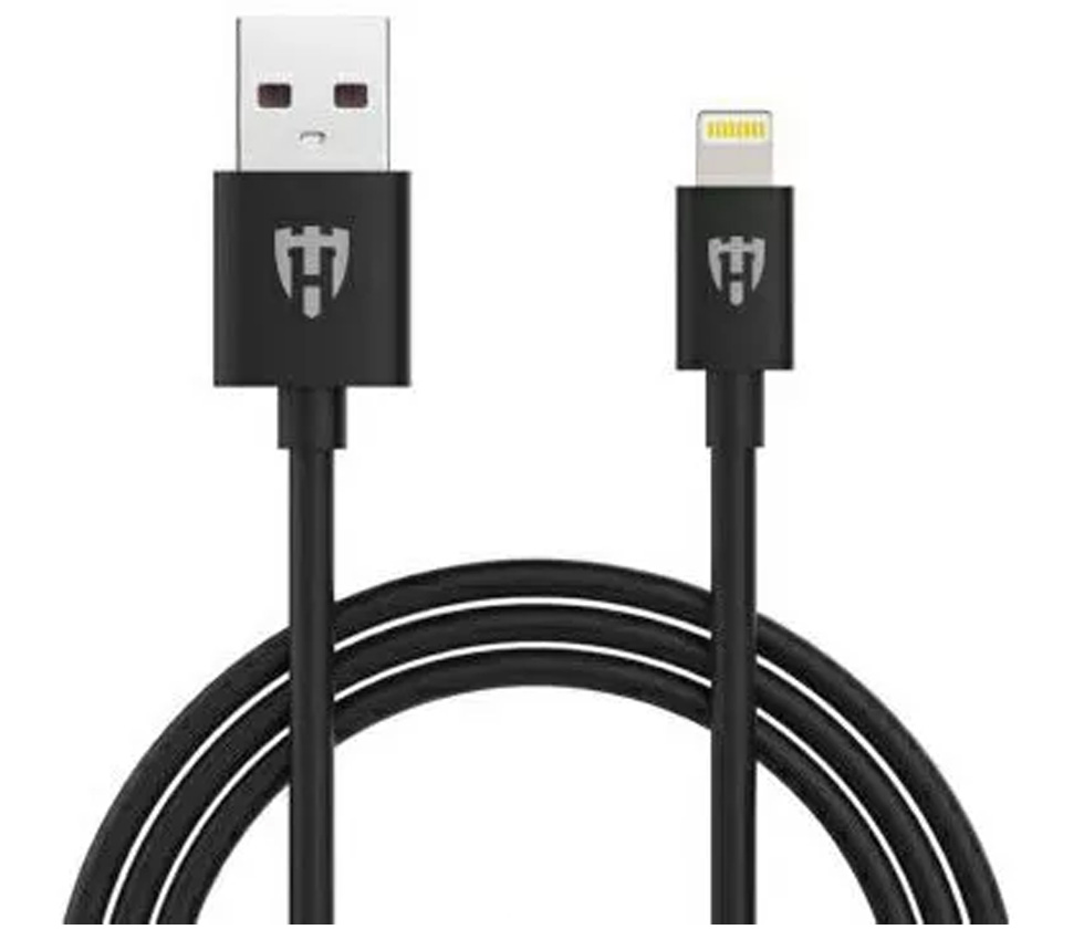 Cablu USB-A - Lightning Helmet HMTCULBBK photo 1