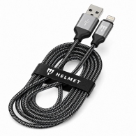 Cablu USB-A - Lightning Helmet HMT-CULNLWHBK thumbnav 2