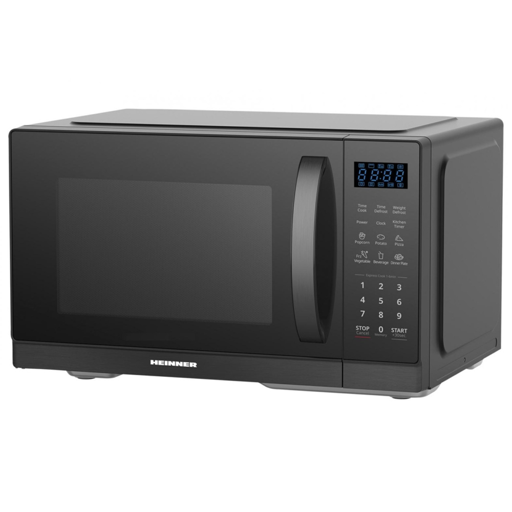 Микроволновая печь Heinner HMW-MD25DBK 900 Вт / 25 л / Черный photo 1 Микроволновая печь Heinner HMW-MD25DBK 900 Вт / 25 л / Черный photo 1