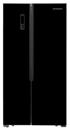 Frigider Side-by-Side Heinner HSBSH430NFBK / 436 l / 177 cm / A+  photo 1
