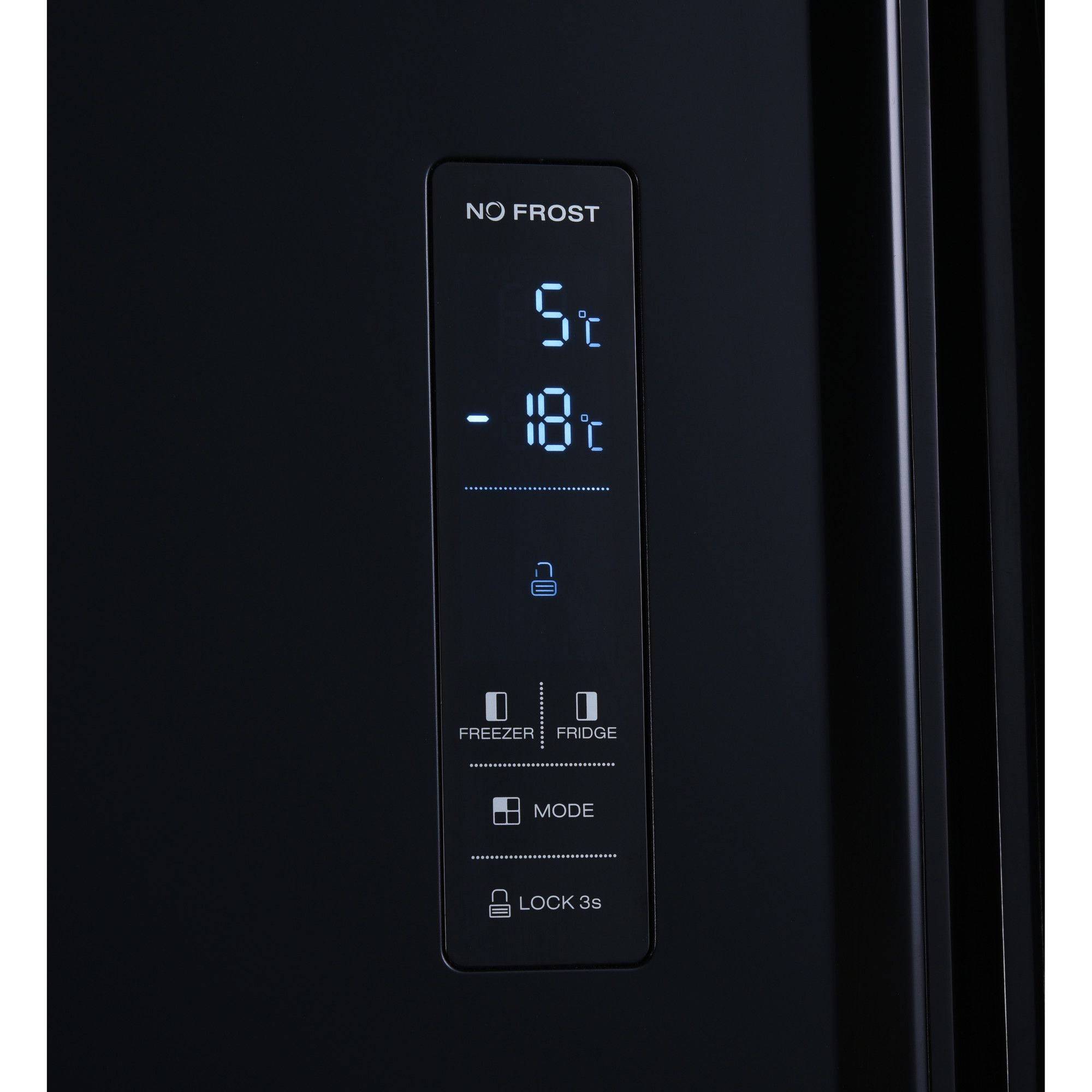 Frigider Side-by-Side Heinner HSBSH430NFBK / 436 l / 177 cm / A+  photo 4