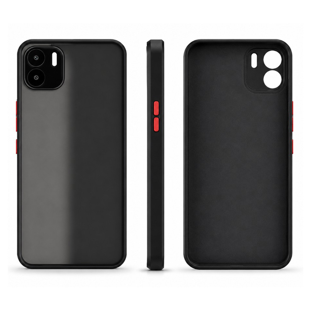 Husa Pentru smartphone Screen Geeks CamProt p/u Xiaomi Redmi A1 Negru photo 2