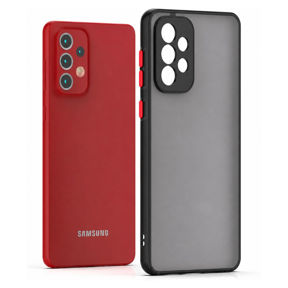 Husa Pentru smartphone Screen Geeks CamProt Samsung A73 Negru photo 3
