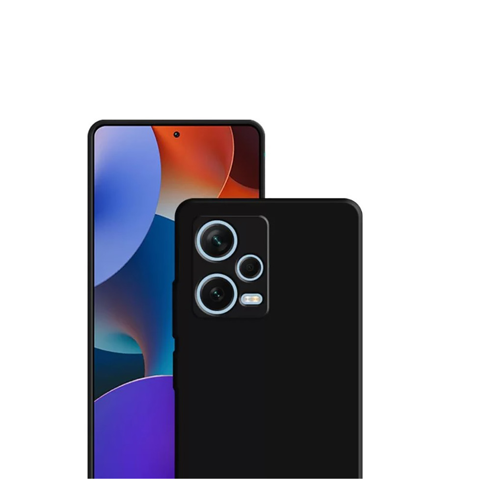 Husa Pentru smartphone Screen Geeks Solid Xiaomi Redmi Note 12 4G Negru photo 4
