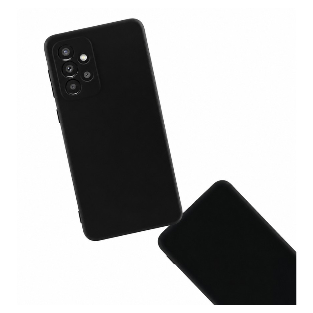 Husa Pentru smartphone Screen Geeks Soft Touch p/u Samsung A73 Negru photo 2