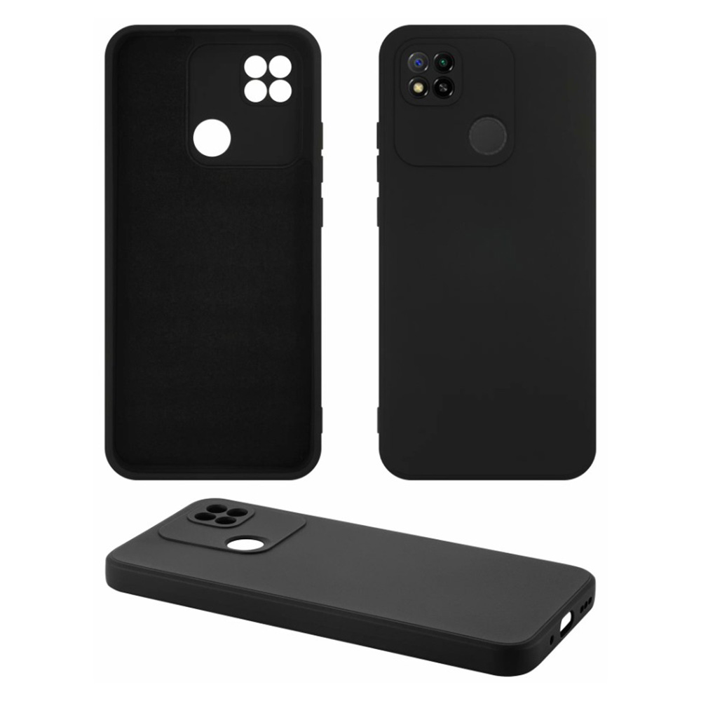 Husa Pentru smartphone Screen Geeks Soft Touch p/u Xiaomi Redmi 9C Negru photo 3