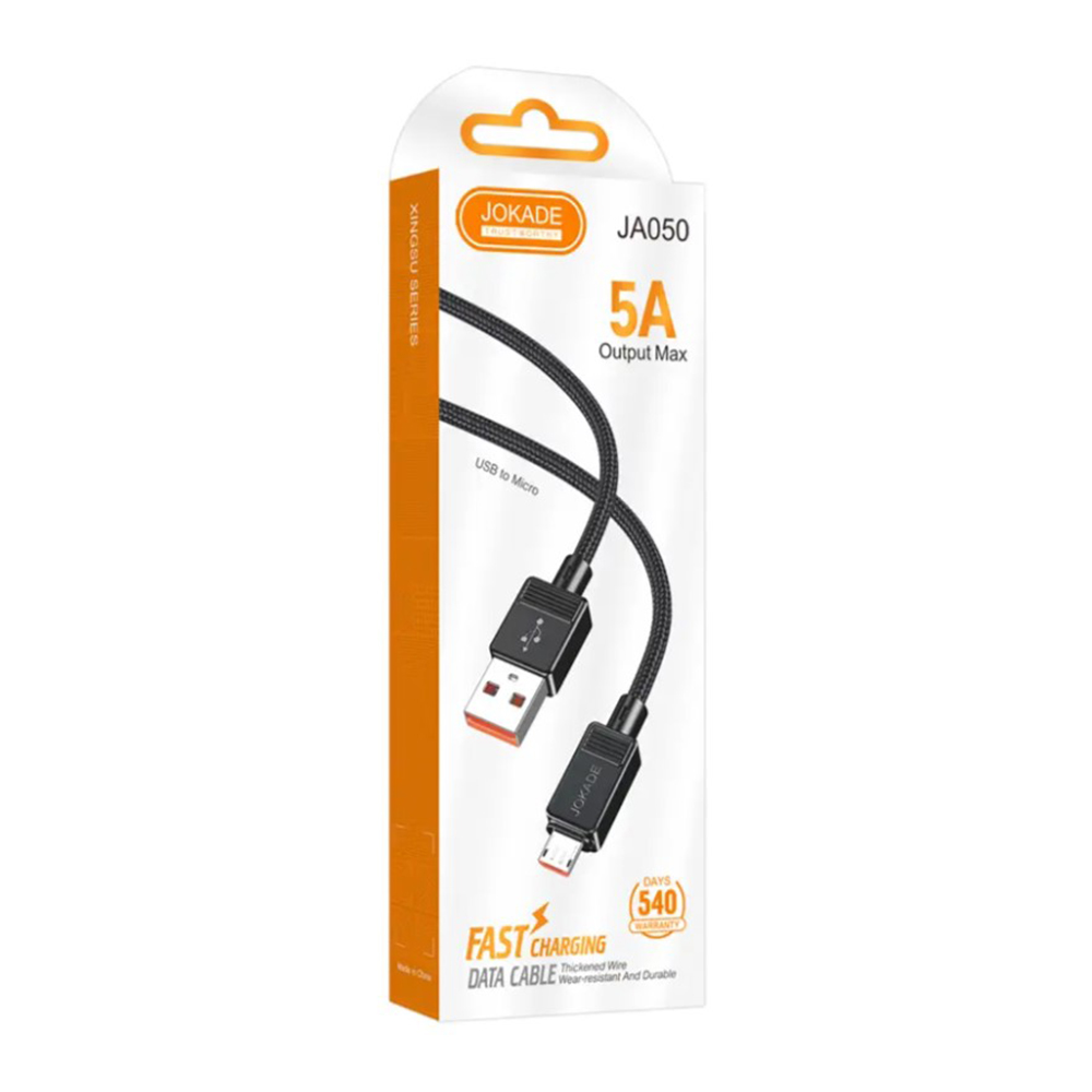 Кабель USB-A - Micro USB Jokade JA050MBK photo 6