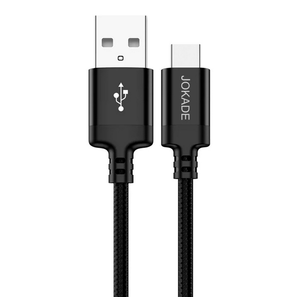 Кабель USB-A - USB Type-C Jokade JOKCAUTOTJBK 1 /1м /Черный photo 1 Кабель USB-A - USB Type-C Jokade JOKCAUTOTJBK 1 /1м /Черный photo 1