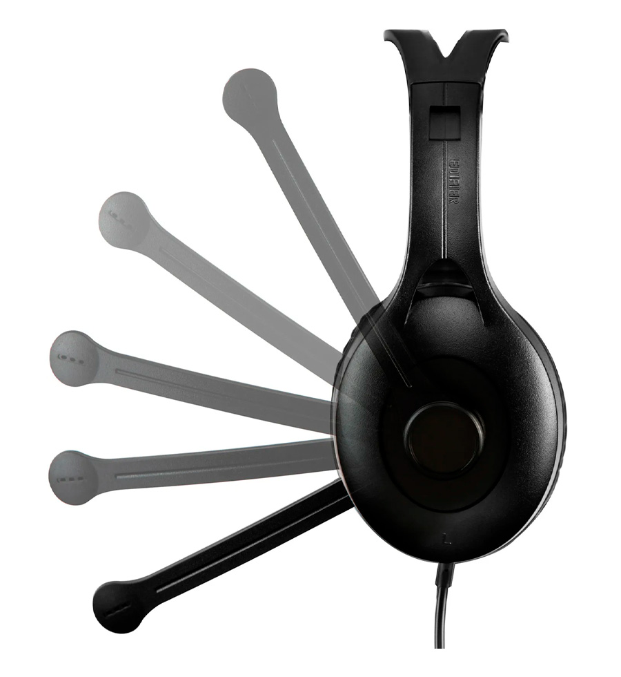 Căști Edifier K800 Black Cu fir / Home and Office / Black photo 4
