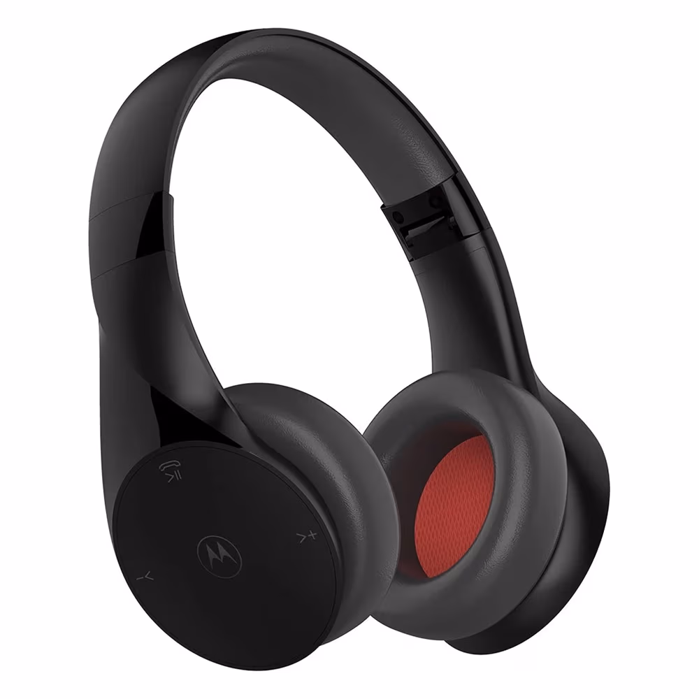 Motorola On-Ear Headphones with MIC Bluetooth MOTO XT500, Black 