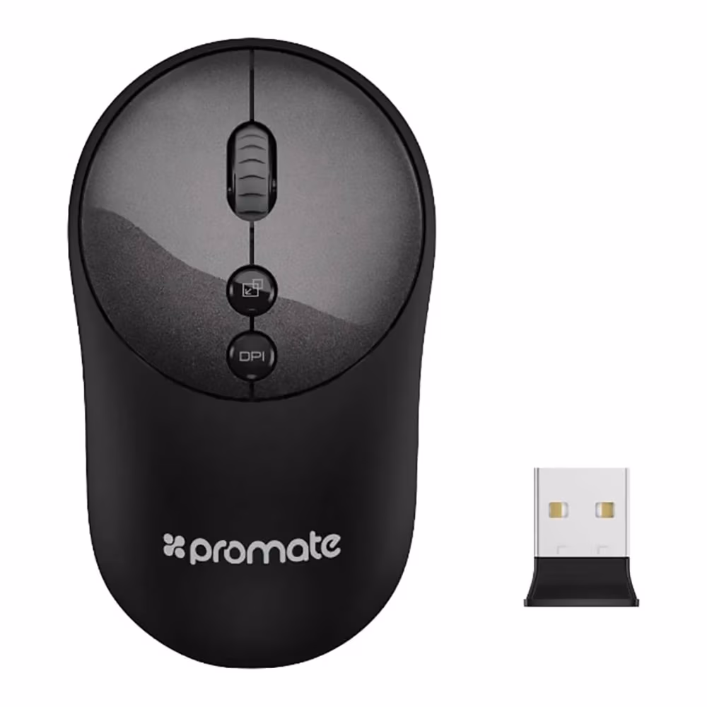 Mouse fara fir Promate CLIX2BK