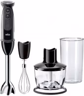 Блендер Braun MQ5235BK, 600 мл, 1000 Вт, 21 скоростей, Черный