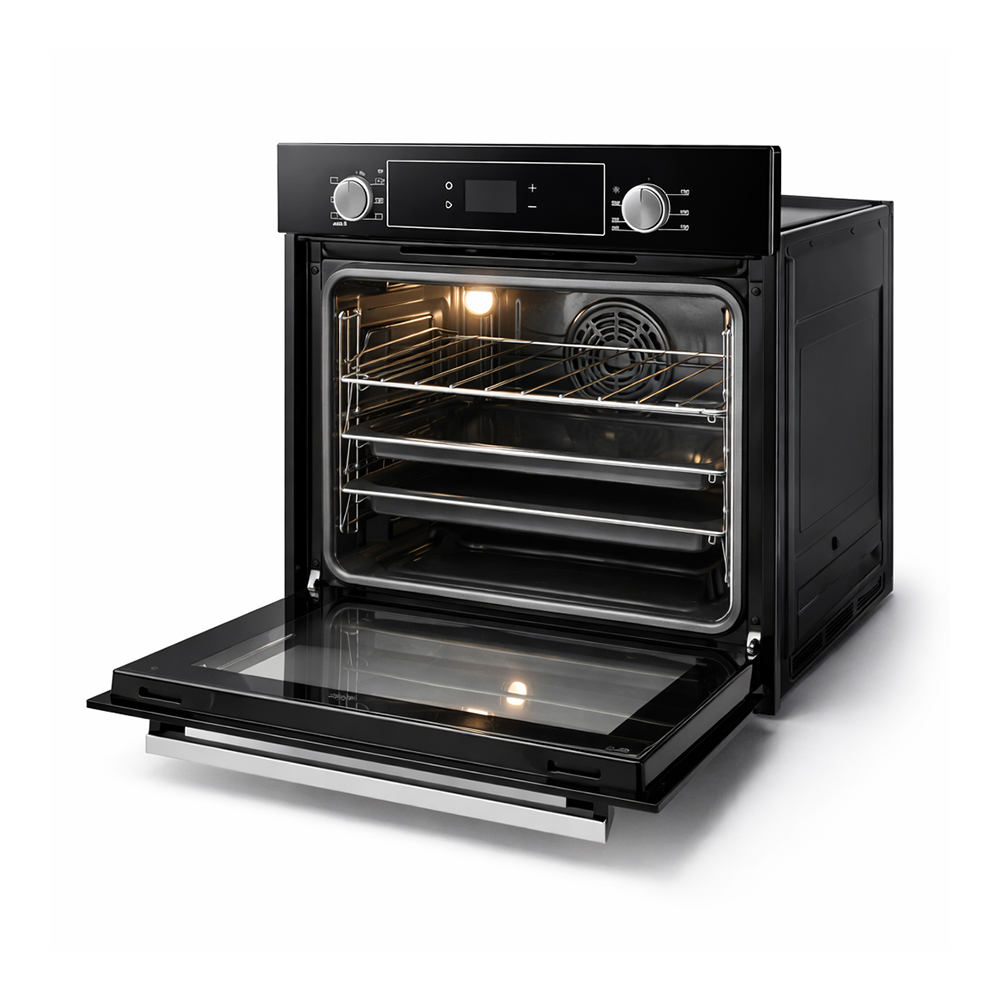 Cuptor electric incorporabil Eurolux OVBR607ETBK / 72 l. / A+ / Negru photo 5