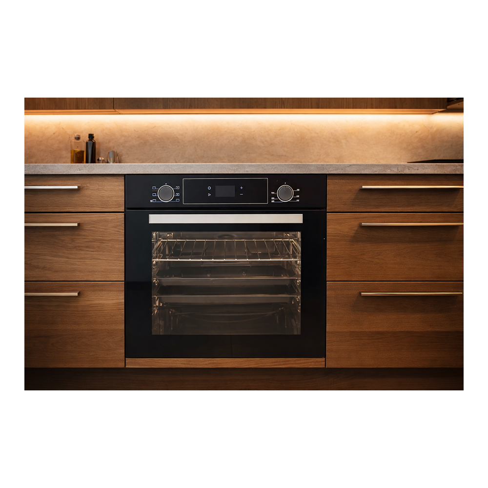 Cuptor electric incorporabil Eurolux OVBR607ETBK / 72 l. / A+ / Negru photo 7