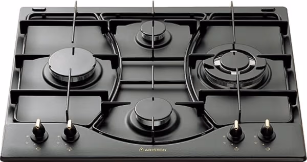 Встраиваемая  газовая панель Hotpoint - Ariston PH 640 MS BK