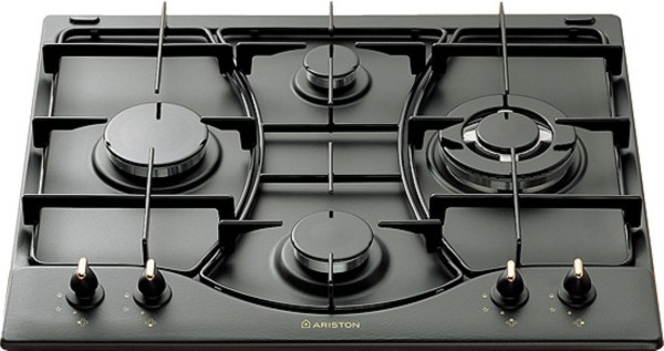 Встраиваемая  газовая панель Hotpoint - Ariston PH 640 MS BK photo 1